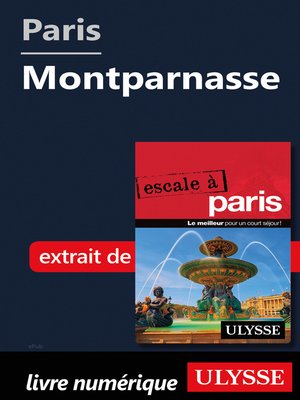 cover image of Paris--Montparnasse